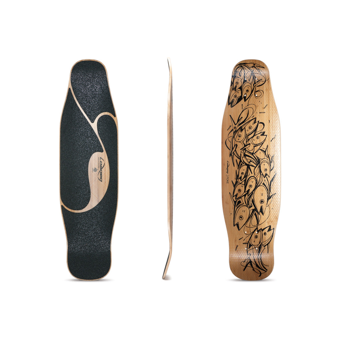 Poke | Carving and Pumping Longboard Skateboard | Loaded Boards