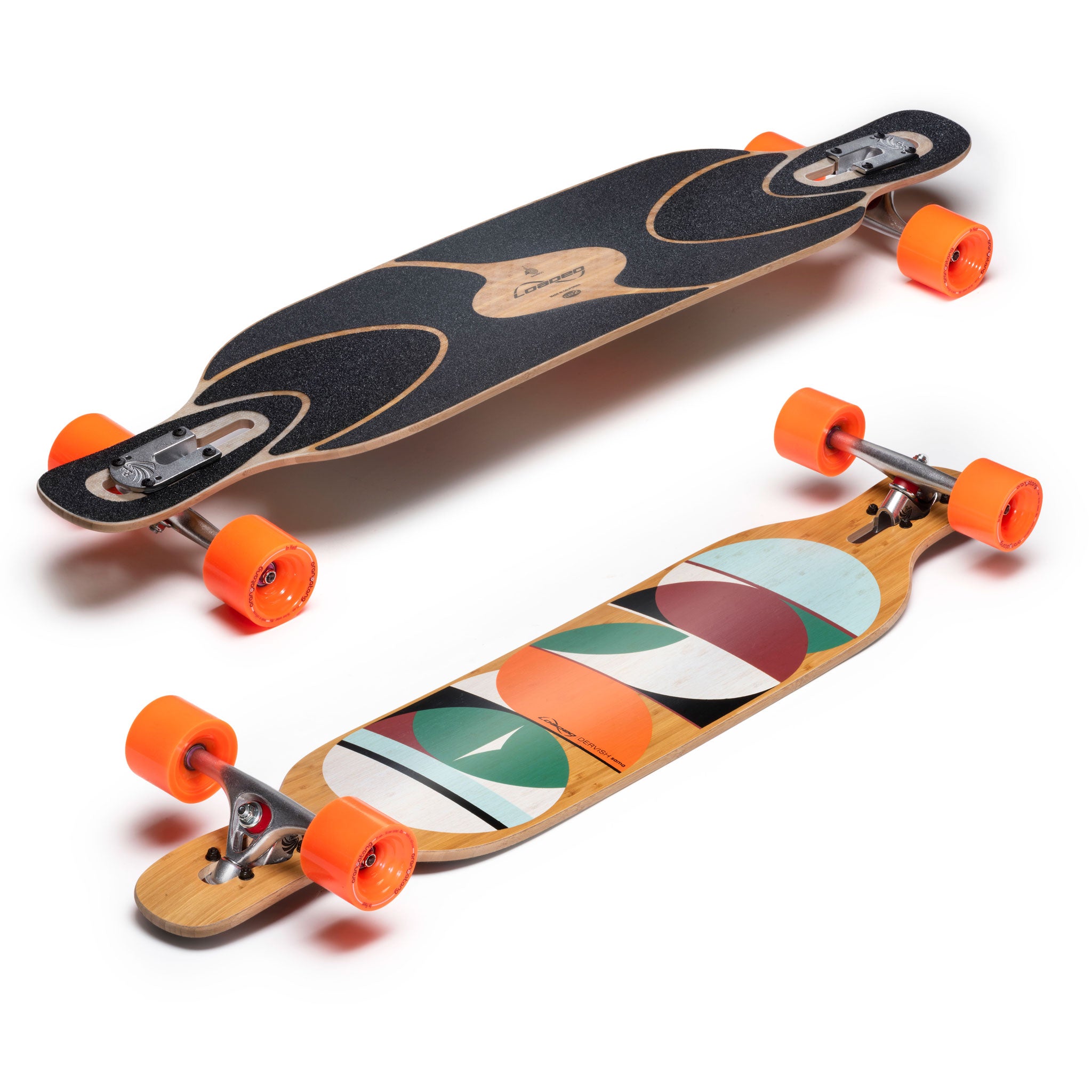 Dervish Sama | Drop-Through Longboard Skateboard | Loaded Boards