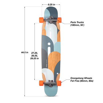 Mata | Dancing & Freestyle Longboard Skateboard | Loaded Boards