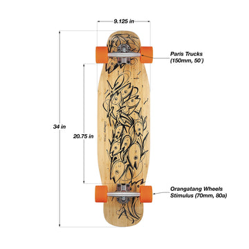 Poke | Carving and Pumping Longboard | Loaded Boards