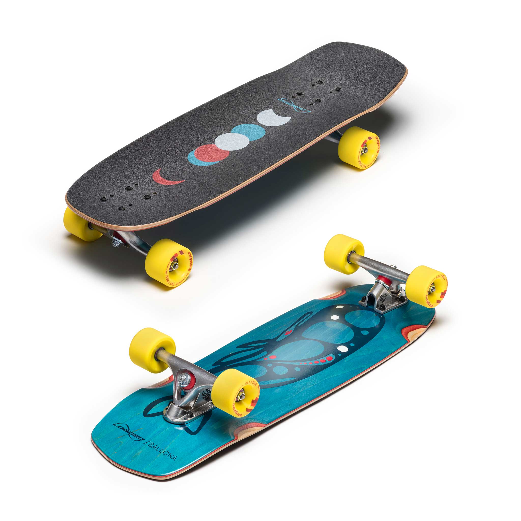 Ballona | Mini Cruiser Freestyle Longboard Skateboard | Loaded Boards