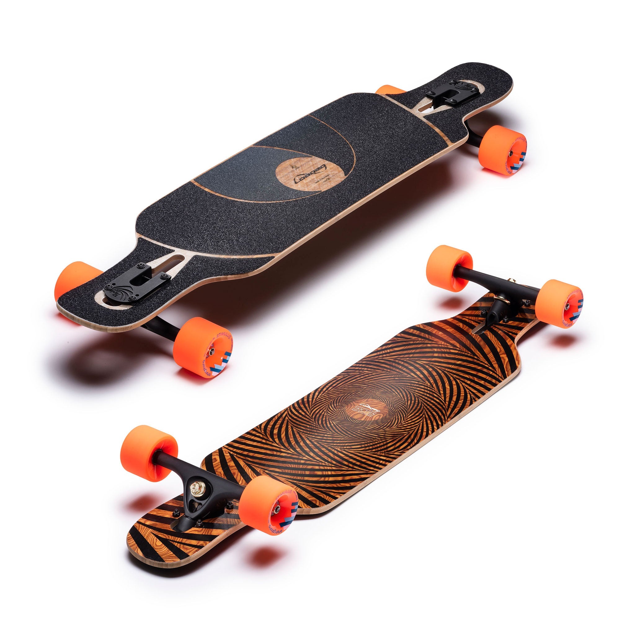Tan Tien | Drop-Through Carving Longboard Skateboard | Loaded Boards