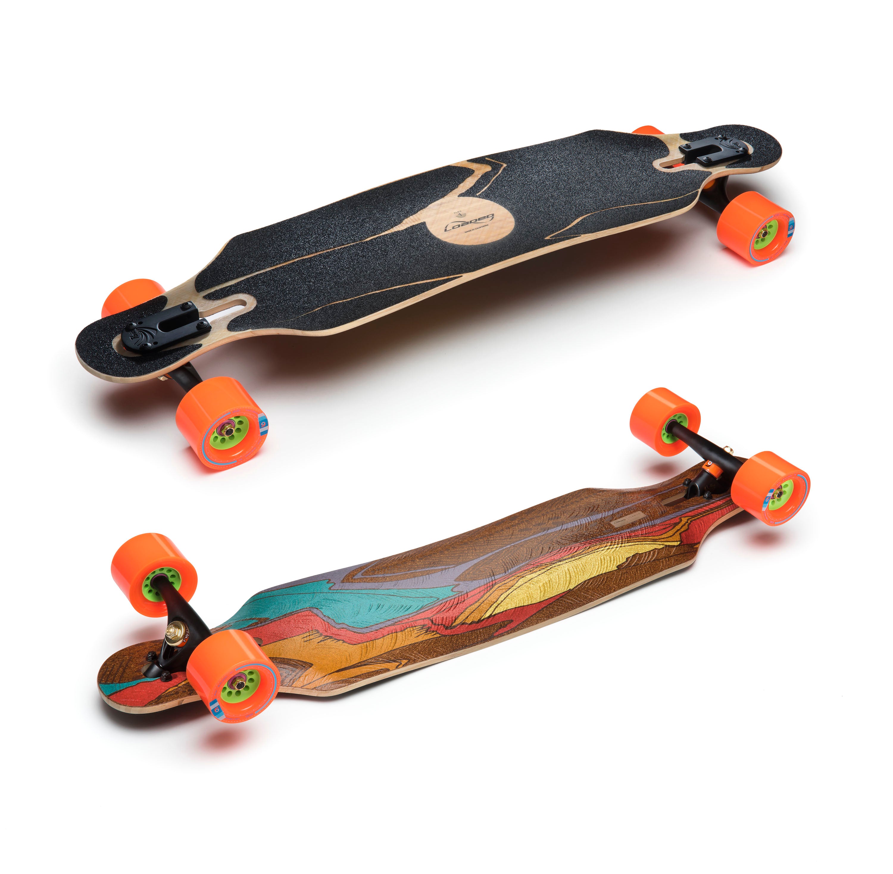 Icarus | Drop-Through Carving Longboard Skateboard | Loaded Boards